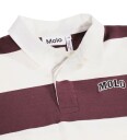 Molo Poloskjorte   Relz   Day Stripe   Molo   10 år (140)   Polo Bordeaux Hvit