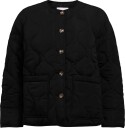 Object Objallie Ls Lo Quilted Jacket Noos   BLACK   34