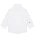 BOSS Long Sleeved Shirt White 94