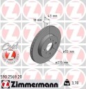 ZIMMERMANN 590.2569.20 Bremseskive
