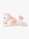 Teddykompaniet Kramis Liggande Enhörning Stor Vanilj   White   52 CM