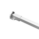 Støttearm for dusjdør rustfritt stål 57,5 cm