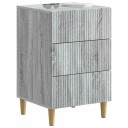  Nattbordskap Grå sonoma 43 x 41 x 66,5 cm Konstruert tre