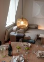 Edgeform Vibra Taklampe Ø26 Amber