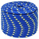  Båttau blå 14 mm 25 m polypropylen