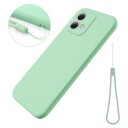 Motorola Moto G84 Liquid Silikondeksel Grønn