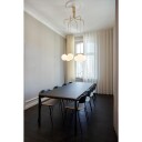 Nuura Apiales Cluster 6 Taklampe Børstet Messing/opal