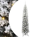  Kunstig juletre med 300 LED grønn 210 cm PVC og stål og plast