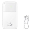 Baseus Comet 10000mAh Powerbank 22.5W Hvit med USB-A