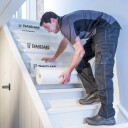 Primacover Standard Selvklebende Dekkfilt 1m x 25m for Byggebeskyttelse