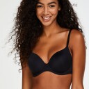 Hunkemöller Supermyk foret BH med bøyle Svart 75B