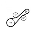 Kileremsett CONTITECH 6PK1217K4