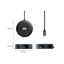 Orico YS1-C2 USB-hub med USB-A 3.0 og 3x USB-A 2.0 0,3m Svart