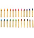 Ooly Beeswax Crayons 24 pcs Brilliant Bee Yellow One Size