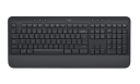 Logitech K650 Trådløs Tastatur med Ergonomisk Håndleddstøtte - Grafitt