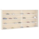  Vegghylle med dører 80x8,5x37 cm 8721158401540