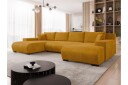 Krysen Sovesofa Dubbeldivan 4 sits   Gul
