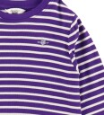 GANT Genser   Beskåret   Rib   Pansy Purple/Hvit Stripet   GANT   15 år 170   Genser   Lilla