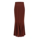 Max Mara Dame Skjørt Brun S,