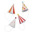 Club Green / Hootyballoon Partyhatter Sirkus 8-pakning HBCP107