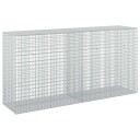vidaXL Gabion med 5 mm tråd og 5x2,5 cm nett 200x50x100 cm