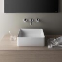 Laufen Living Toppmontert servant 36x36 cm, u/bl. hull, Hvit