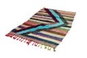 Marokkansk Boucherouite teppe 115 x 215 cm Størrelse: 115 x 215 cm