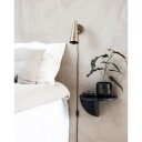 House Doctor Mega sidebord vegg Svart marmor