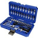 Ks Tools Galvučių Komlektas 1/4" 46 Vnt. Verktøysett Brilliant Tools