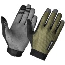 Gripgrab Vertical 2 Insidegrip™ Full Finger Summer Gloves Olive Green XL