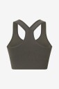Aim'n   Sports bh Black High Support Ribbed Bra   Grønn