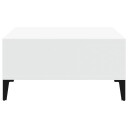 vidaXL Salongbord hvit 60x60x30 cm sponplate