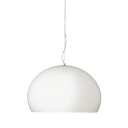 Kartell FL/Y Taklampe Mat Hvit / Svart Mellom