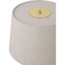 GUBI Tynell Collection 9205 Bordlampe Messing/ Canvas