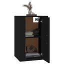 vidaXL Vegghengte TV-benker 2 stk svart 40x34,5x60 cm 8720845667689