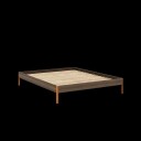 Core Sengeramme 160x200 Carob Brown/Solar Oransje
