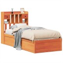  Sengeramme uten madrass voksbrun 75x190 cm heltre furu 8721158623072
