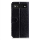 Google Pixel 7a Lommebok-deksel med Magnetisk Lukning Svart