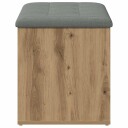  Oppbevaringsbenk artisan eik 82x42x45 cm konstruert tre 8721158446121