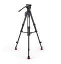 Sachtler Ace XL AL MS Mk II Alu Stativ Fluid head Tripod Mid-Spreader Bag 8 kg