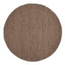 Rundt teppe   Avafors Wool Bubble brun/beige Størrelse: Ø 160 cm