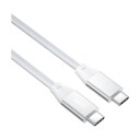 DACOTA PLATINUM USB-C 3,2 GEN2X2 KABEL 5M, HVIT