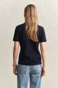 GANT Reg Shield Ss Pique Polo   Navy   XS