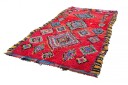 Marokkansk Boucherouite teppe 290 x 140 cm Størrelse: 290 x 140 cm