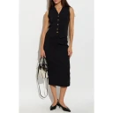 Max Mara Dame Skjørt Svart XS,
