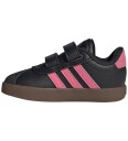Adidas Performance Sko   VL Court 3.0 CF I   Svart/Pinkfus/Gummi   Adidas Performance   26   Sko Rosa