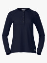 Bergans Lysebu Wool Henley Women Blå XL