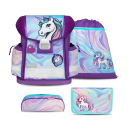 Unicorn skoleveske med 4 deler Belmil skolesekker 879488