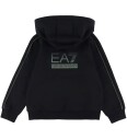 EA7 Cardigan   Svart m. Grønn   EA7   8 år 128   Cardigan