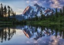 Sunrise on Mount Shuksan Poster Plakat / 50x70cm